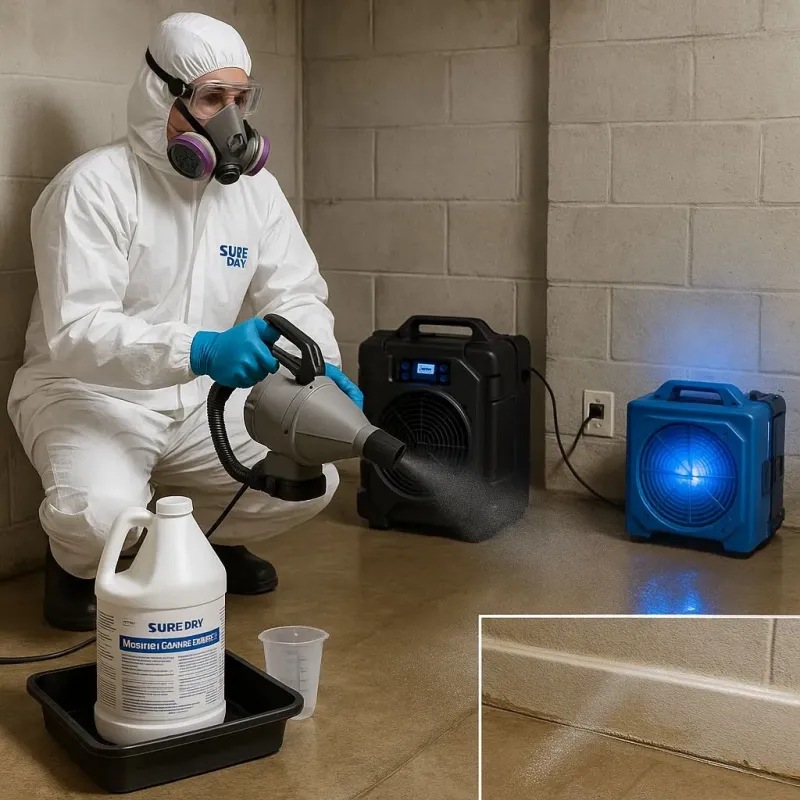 Sanitization and Odor Removal process in Lockland, OH
