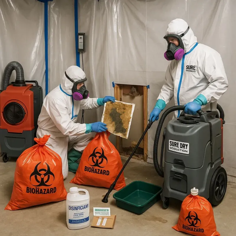 Contaminated Water Handling Protocols process in Lockland, OH
